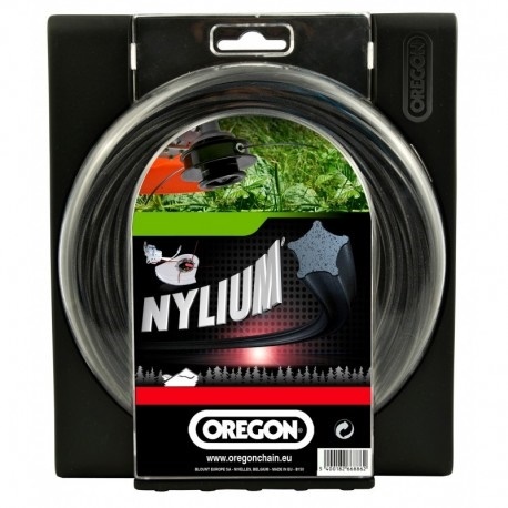 Žací struna 3 mm x 15 m - NYLIUM HVĚZDA