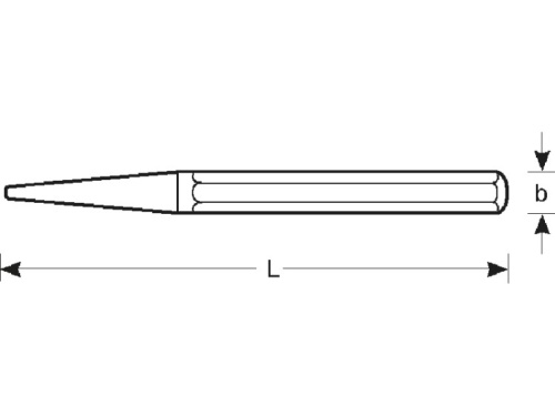 3733-4 Průbojník Bahco