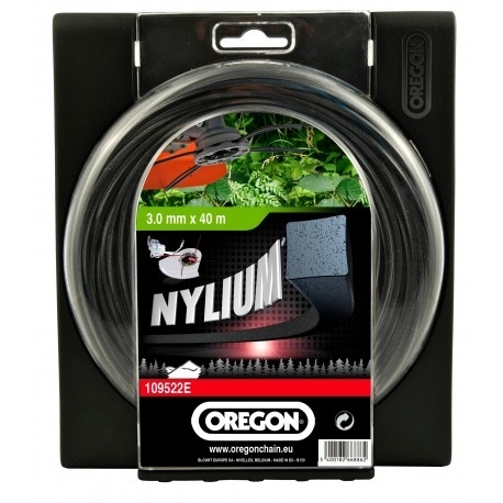 Žací struna 4 mm x 22 m - NYLIUM ČTVEREC